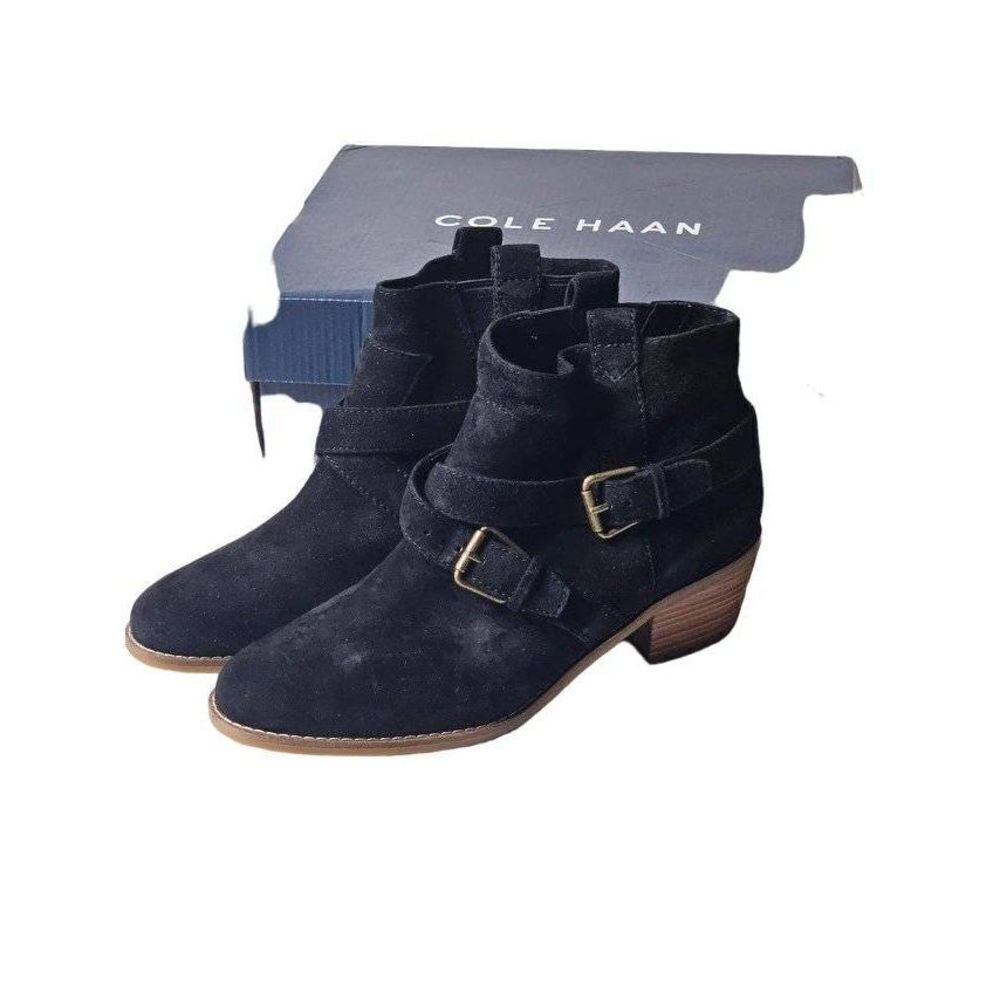 Cole Hahn Jensann Booties Nwb